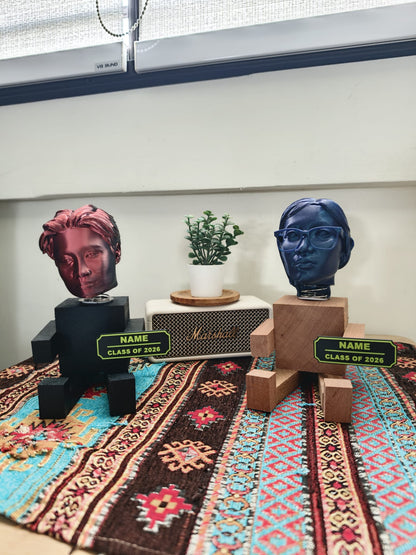 Custom Bobblehead Figurine (1 Colour)