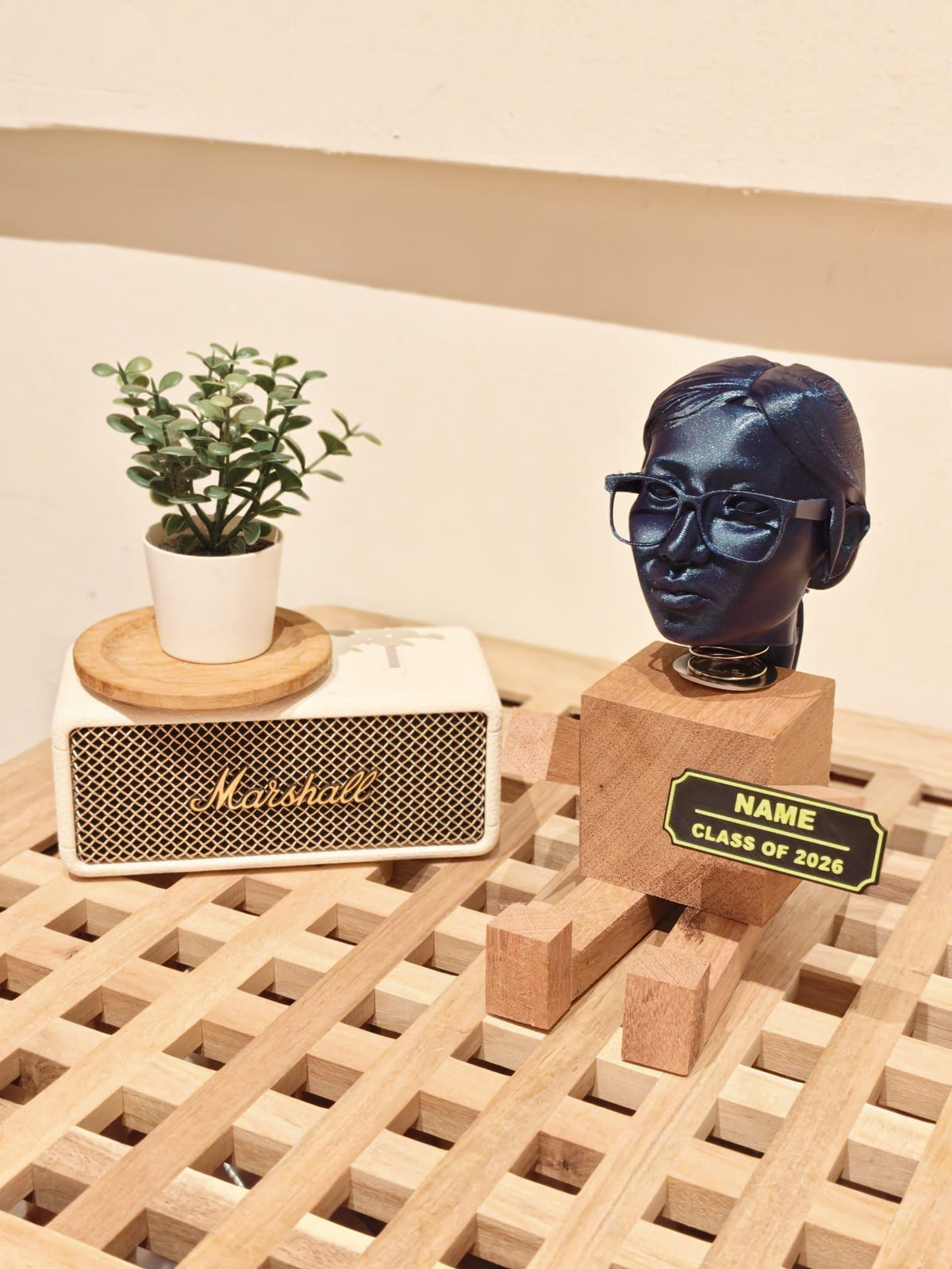 Custom Bobblehead Figurine (1 Colour)